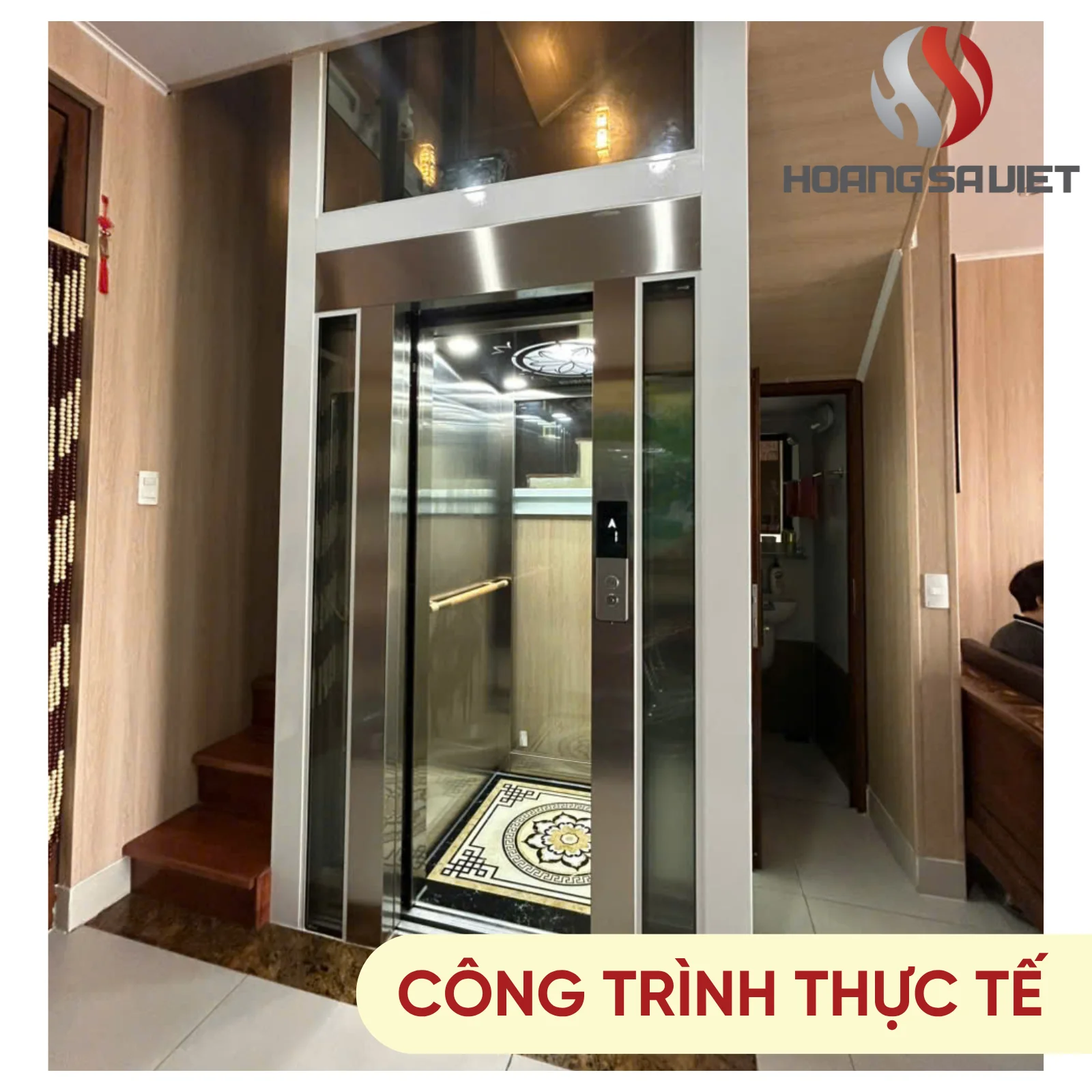 Thang Máy Gia Đình 350Kg Thực Tế