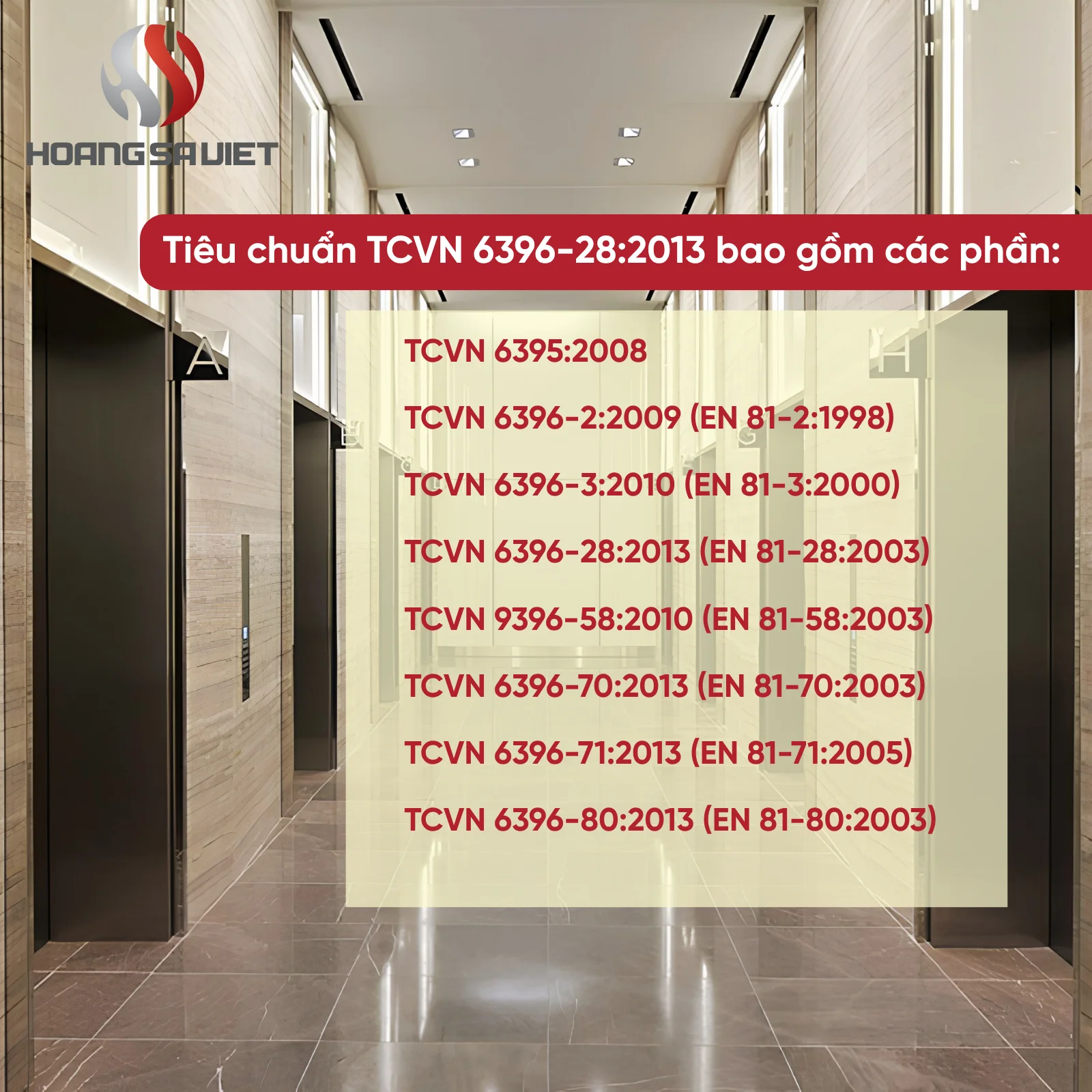 Tiểu Chuẩn Kiểm Định Thang Máy Tòa Nhà 