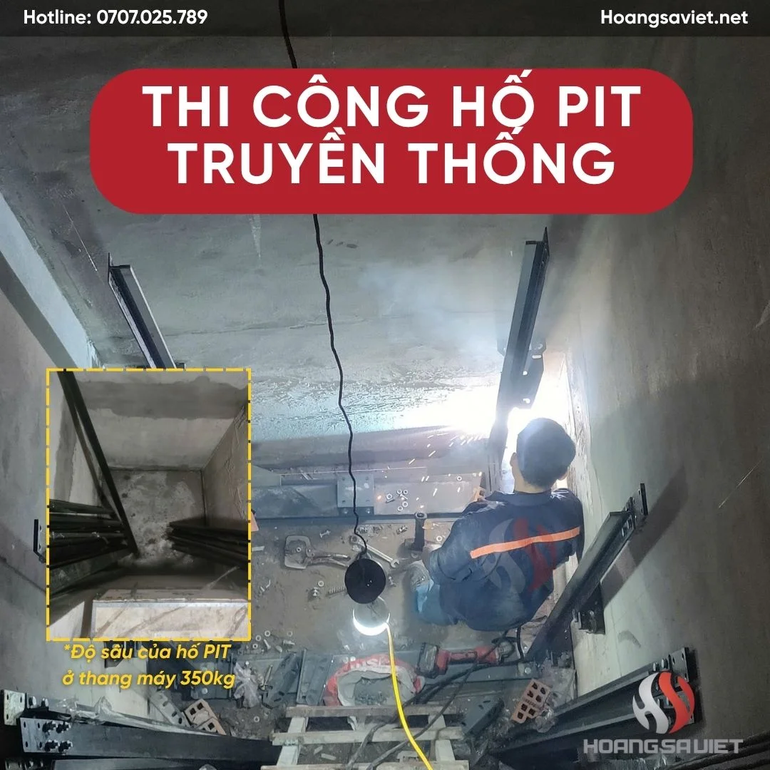 Hình Ảnh Thi Công Hố Pit Tại HoangSaViet