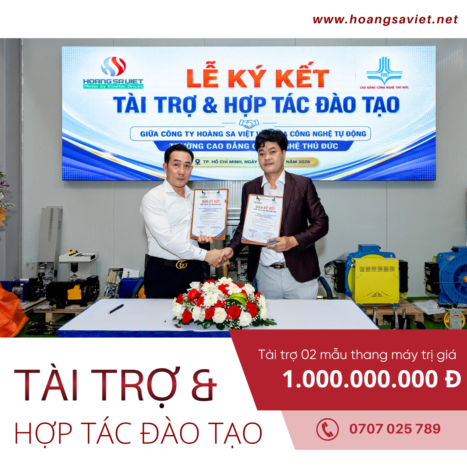 Tài Trợ Và Hợp Tác Đào Tạo Sinh Viên
