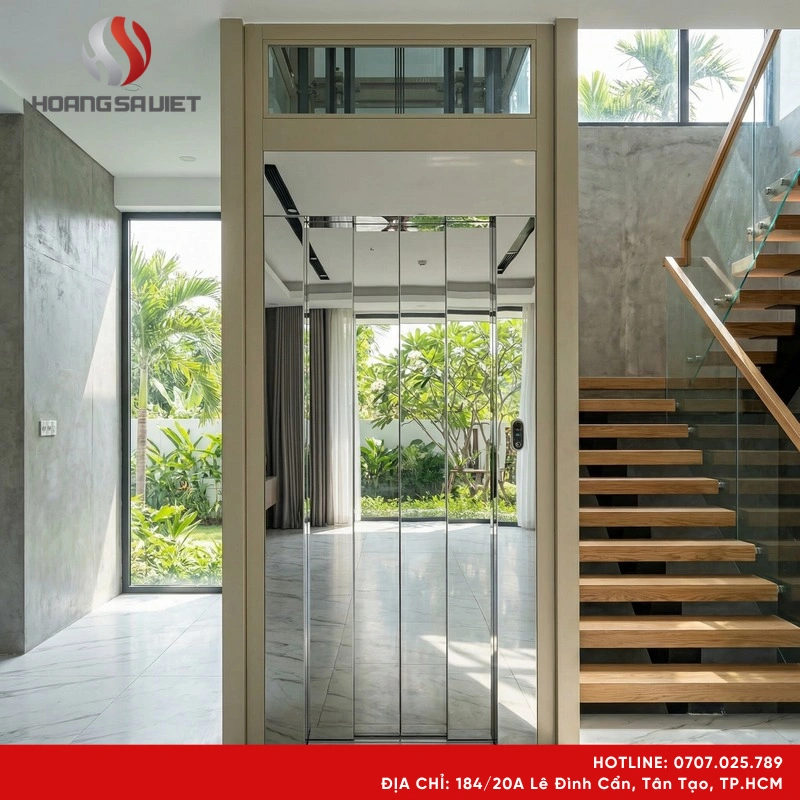 Thang máy mini là dòng thang máy phổ biến hiện nay nhờ tính tiện nghi, phù hợp với mọi căn nhà kể cả diện tích nhỏ nhất