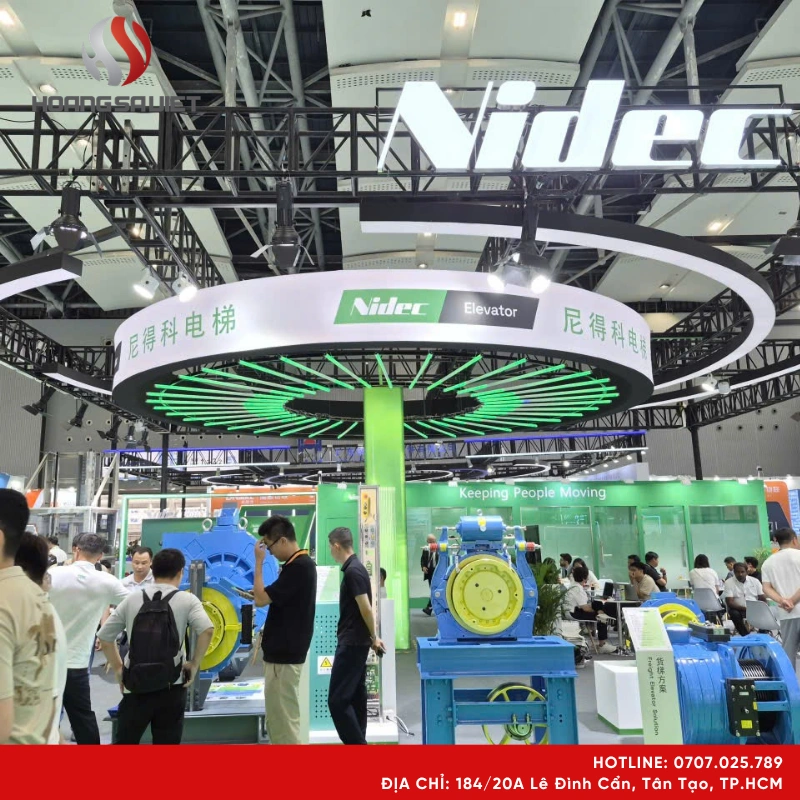 HOANGSAVIET cam kết sử dụng động cơ Nidec chính hãng