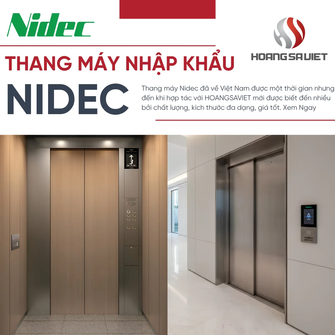 Tổng Quan Thương Hiệu Thang Máy Nidec 