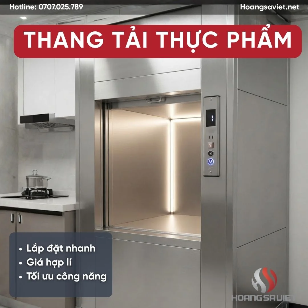 Thang máy Tải Thực phẩm (Bản demo)