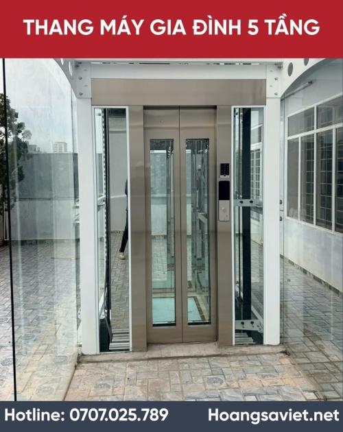 Thang Máy Gia Đình 5 Tầng