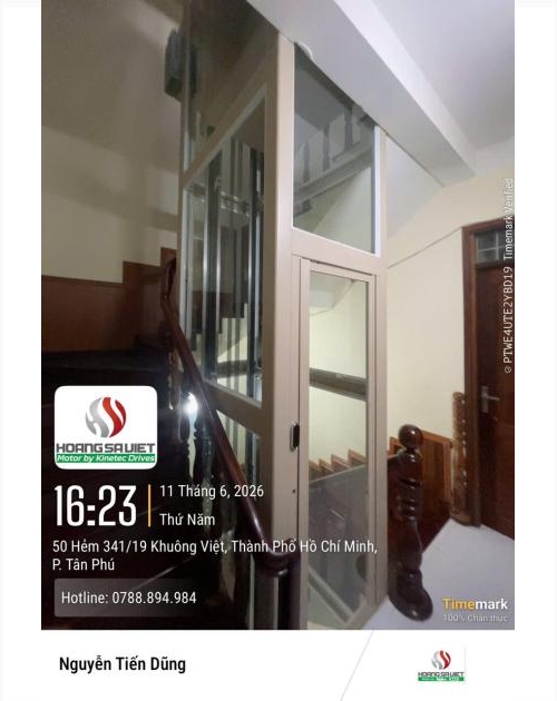 Thang Máy Gia Đình 250Kg